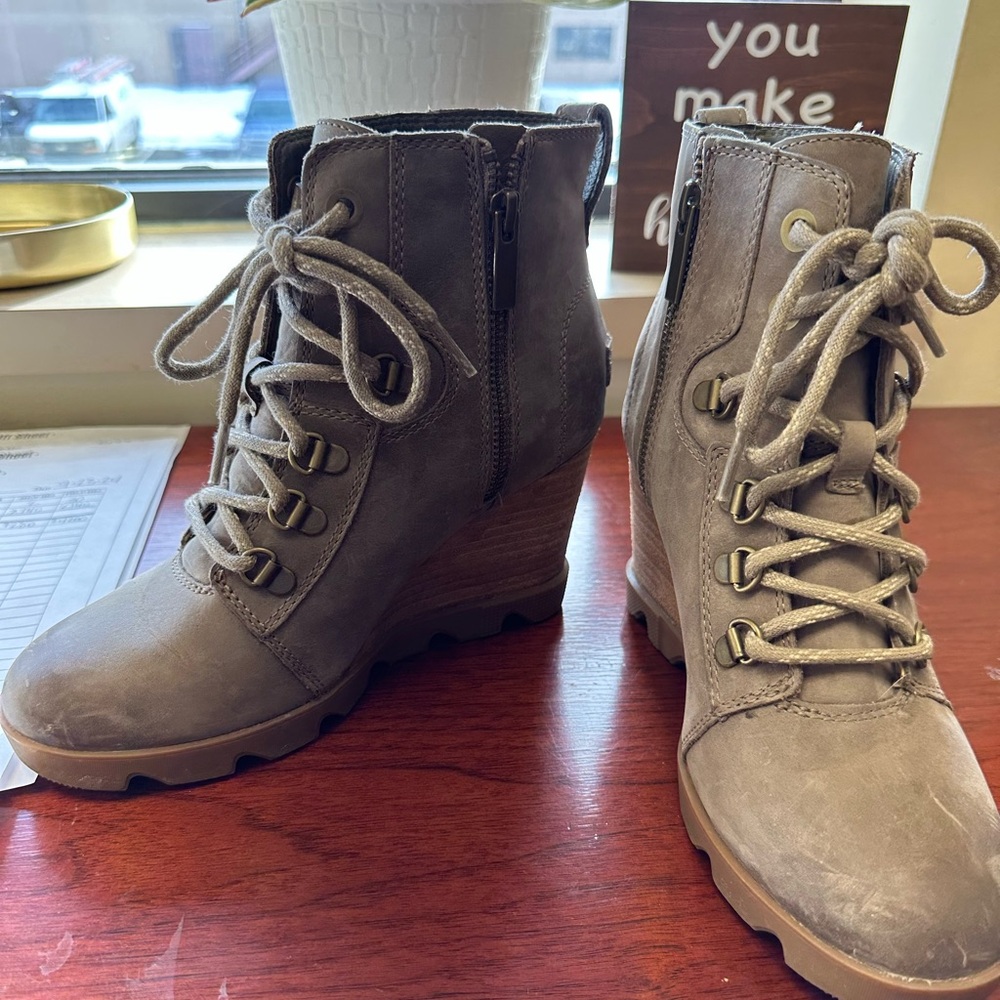 SOREL Wedge Booties